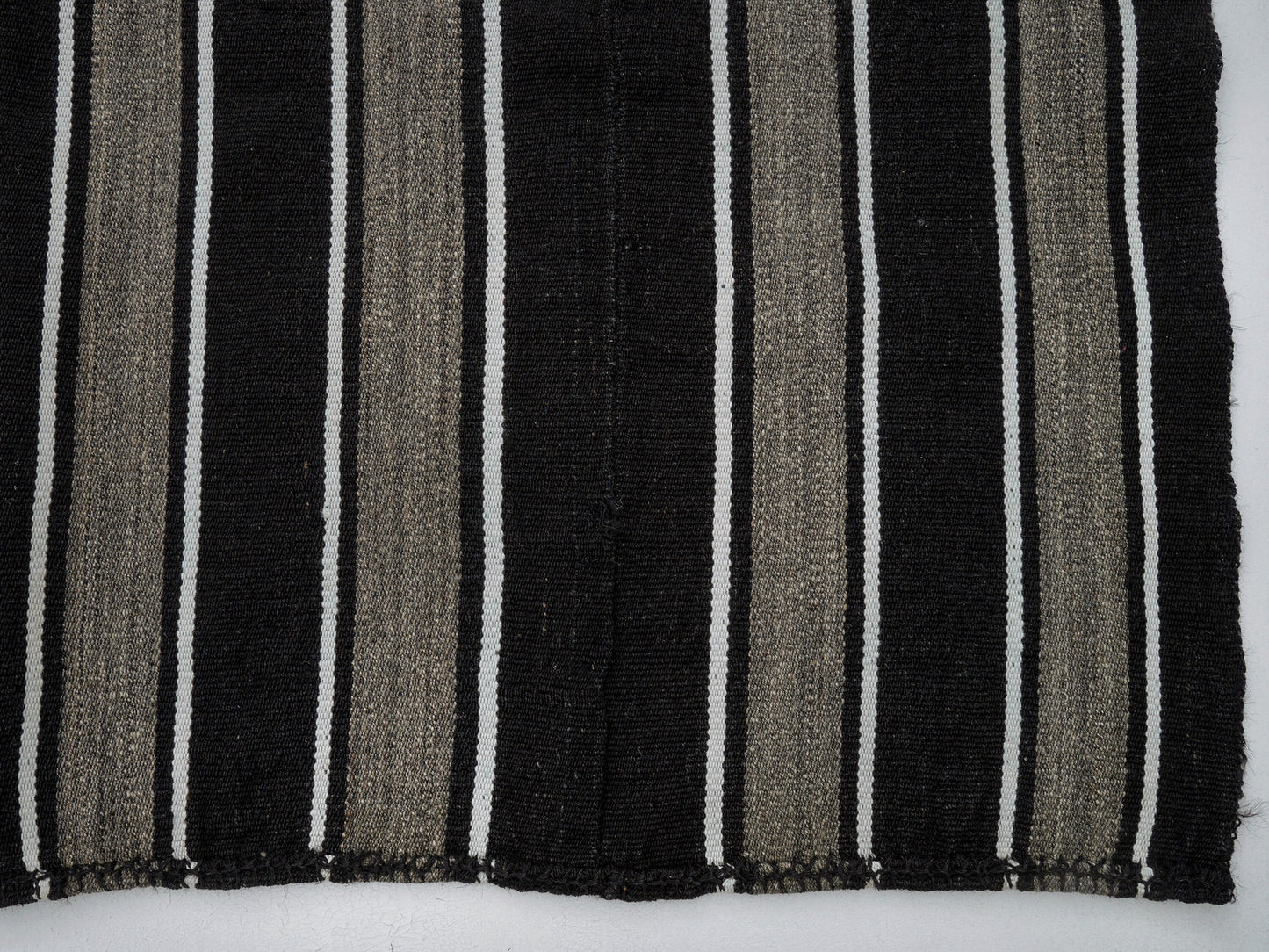 Area Kilim Rug, Vintage Kilim, Turkish Kilim, Handmade Striped Kilim Rug, Rug Kilim, Goat Hair Rug, Bedroom Rug, Kilim Rug 6x8, 12548