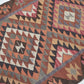 Turkish Handmade Runner Rug, Vintage Oushak Runner Rug, Anatolia Rug, Hallway Runner, Bohemian Rug, Kilim Runner Rug, Rug Runner 3x11, 11260