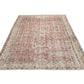 Vintage Handmade Rug, Turkish Oushak Antique Rug, Area Faded Rug, Office Rug, Turkey Rug, Scandinavian Rug, Carpet Rug, Rug 6x9, 12100