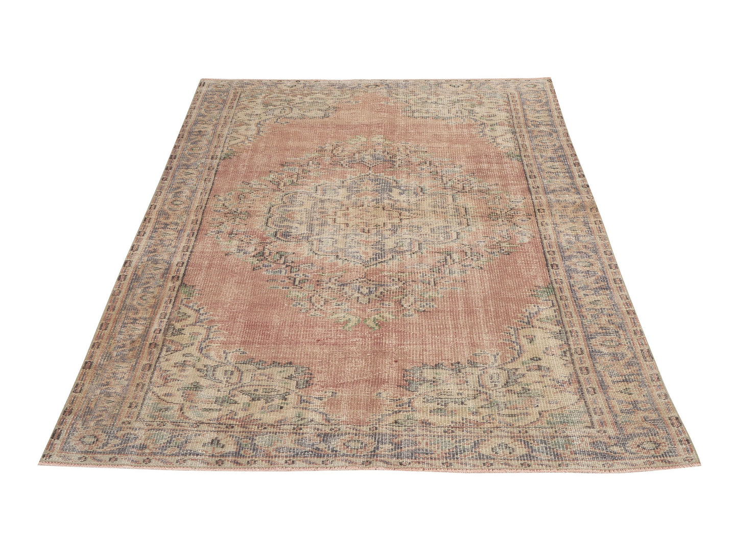 Oushak Rug, Vintage Rug, Turkish Rug, Handmade Rug, Area Rug, Anatolia Rug, Living Room Rug, Bohemian Rug, Turkey Rug, Rug 5x7, 12099