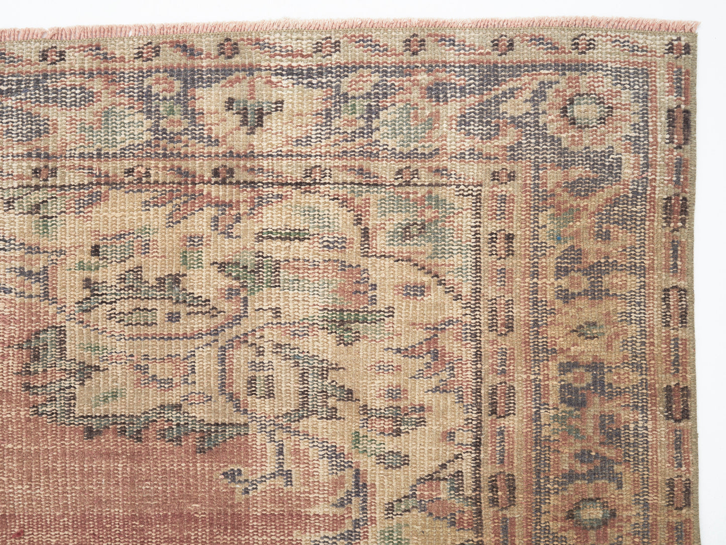Oushak Rug, Vintage Rug, Turkish Rug, Handmade Rug, Area Rug, Anatolia Rug, Living Room Rug, Bohemian Rug, Turkey Rug, Rug 5x7, 12099