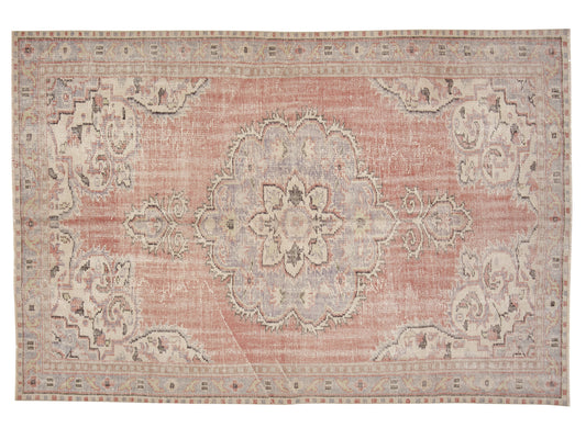 Rug 6x10, Area Rug, Turkish Rug, Vintage Rug, Handmade Rug, Oushak Rug, Neutral Rug, Anatolia Rug, Kid Room Rug, Turkish Carpet, 12095