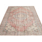 Turkish Vintage Oushak Rug, Handmade Area Eclectic Rug, Neutral Faded Rug, Kid Room Rug, Anatolia Rug, Bohemian Rug, Rug 5x9, 12149