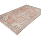 Turkish Vintage Oushak Rug, Handmade Area Eclectic Rug, Neutral Faded Rug, Kid Room Rug, Anatolia Rug, Bohemian Rug, Rug 5x9, 12149