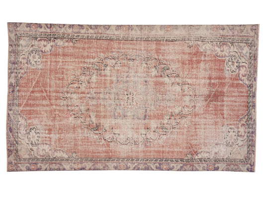 Turkish Handmade Area Rug, Vintage Oushak Antique Rug, Neutral Floor Rug, Bedroom Rug, Carpet Rug,Bohemian Rug, Anatolia Rug, Rug 5x9, 12140