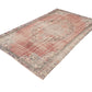 Turkish Handmade Area Rug, Vintage Oushak Antique Rug, Neutral Floor Rug, Bedroom Rug, Carpet Rug,Bohemian Rug, Anatolia Rug, Rug 5x9, 12140