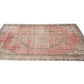 Turkish Handmade Area Rug, Vintage Oushak Antique Rug, Neutral Floor Rug, Bedroom Rug, Carpet Rug,Bohemian Rug, Anatolia Rug, Rug 5x9, 12140
