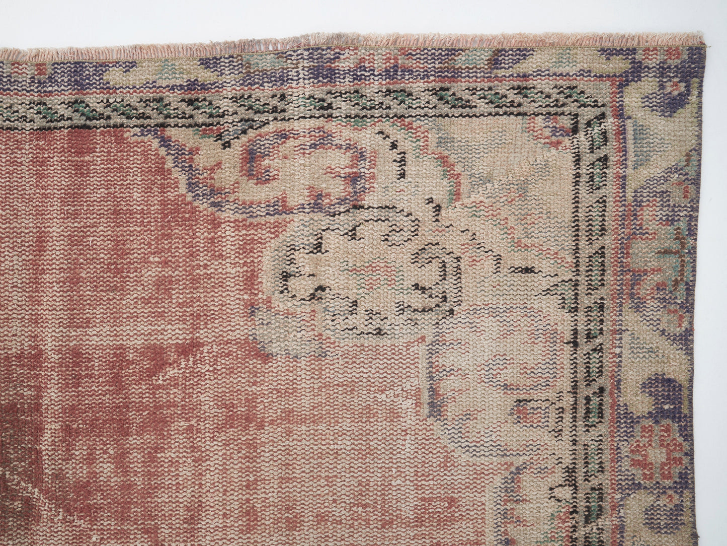 Turkish Handmade Area Rug, Vintage Oushak Antique Rug, Neutral Floor Rug, Bedroom Rug, Carpet Rug,Bohemian Rug, Anatolia Rug, Rug 5x9, 12140