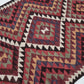 Vintage Runner, Oushak Runner, Turkish Runner, Handmade Runner Rug, Kilim Runner Rug, Kitchen Runner, Bohemian Rug, Runner Rug 3x14, 11265