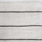 Handmade Unique Kilim Rug, Turkish Vintage Kilim Rug, Area Striped Kilim Rug, Large White Hemp Rug, Kilim Rug 9x11, Oversize Rug, 12275