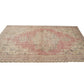 Vintage Handmade Rug, Turkish Oushak Rug, Area Faded Rug, Rug 6x9, Turkey Rug, Carpet Rug, Living Room Rug, Neutral Rug, Anatolia Rug, 12151