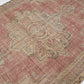 Vintage Handmade Rug, Turkish Oushak Rug, Area Faded Rug, Rug 6x9, Turkey Rug, Carpet Rug, Living Room Rug, Neutral Rug, Anatolia Rug, 12151