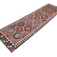 Vintage Runner, Turkish Runner, Oushak Runner, Handmade Runner Rug, Kitchen Runner, Kilim Runner, Anatolia Rug, Runner Rug 3x11, 11352