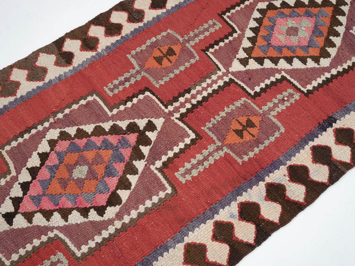 Kilim Runner Rug, Turkish Runner, Vintage Runner, Handmade Runner Rug, Oushak Runner, Rug Runner 3x9, Anatolia Rug, Hallway Runner, 11349