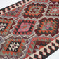 Vintage Runner, Turkish Runner, Oushak Runner, Handmade Runner Rug, Kitchen Runner, Kilim Runner, Anatolia Rug, Runner Rug 3x11, 11352