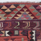 Oushak Handmade Runner Rug, Turkish Antique Runner Rug, Vintage Eclectic Runner Rug, Anatolia Rug, Kilim Runner, Runner Rug 3x10, 11271