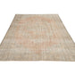 Scandinavian Rug, Oushak Rug, Vintage Rug, Handmade Rug, Area Rug, Turkish Rug, Neutral Rug, Turkey Rug, Bedroom Rug, Rug 6x10, 12123