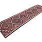 Runner Rug 3x12, Turkish Handmade Runner Rug, Oushak Eclectic Runner Rug, Vintage Antique Runner Rug, Kilim Runner, Anatolia Rug, 11266