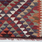 Runner Rug 3x12, Turkish Handmade Runner Rug, Oushak Eclectic Runner Rug, Vintage Antique Runner Rug, Kilim Runner, Anatolia Rug, 11266