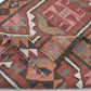 Turkish Oushak Runner Rug, Vintage Runner, Handmade Antique Runner Rug, Anatolia Rug, Kilim Runner, Hallway Runner, Runner Rug 4x11, 11267