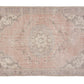 Oushak Vintage Rug, Turkish Handmade Rug, Area Antique Rug, Scandinavian Rug, Kid Room Rug, Neutral Rug, Turkish Carpet, Rug 6x9, 12120