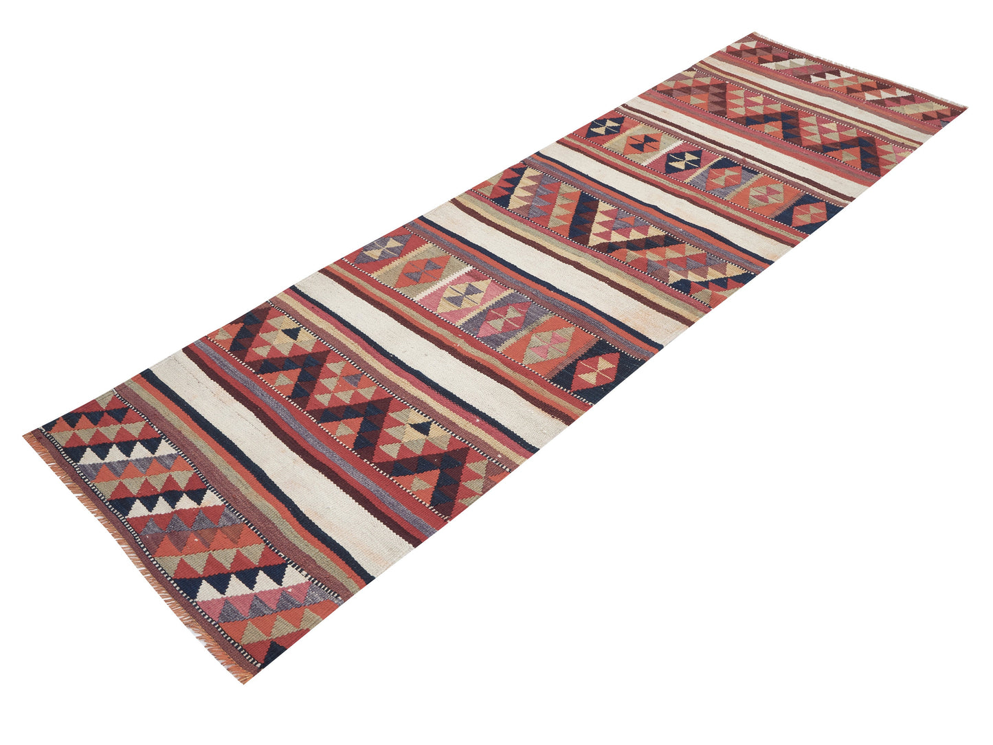 Kilim Runner Rug, Vintage Runner, Turkish Runner, Handmade Runner Rug, Oushak Runner, Kitchen Runner, Anatolia Rug, Runner Rug 3x9, 11300