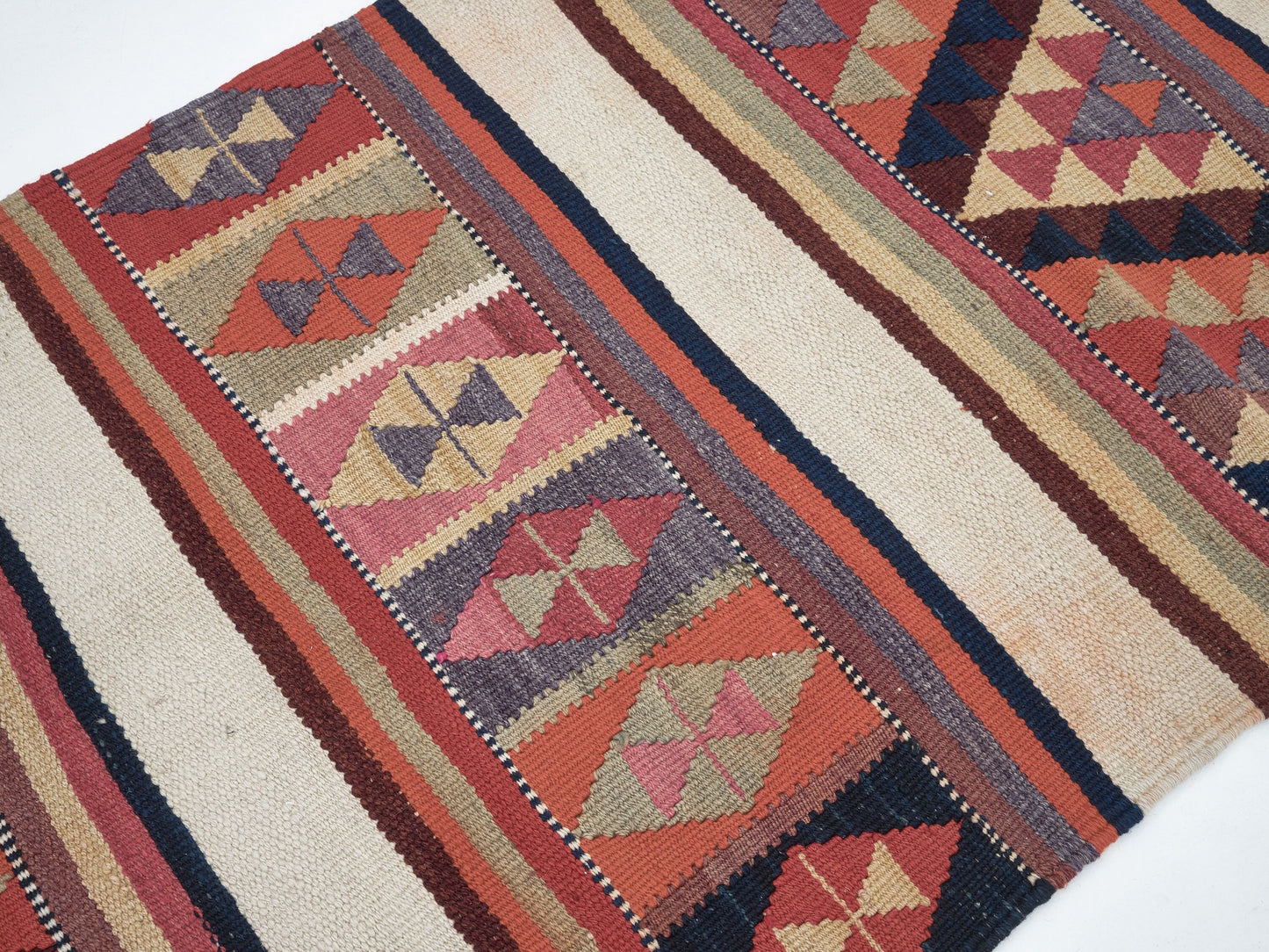 Kilim Runner Rug, Vintage Runner, Turkish Runner, Handmade Runner Rug, Oushak Runner, Kitchen Runner, Anatolia Rug, Runner Rug 3x9, 11300