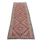 Turkish Kilim Runner Rug, Vintage Antique Runnner Rug, Oushak Eclectic Runner Rug, Bohemian Rug, Hallway Runner, Runner Rug 3x10, 11346