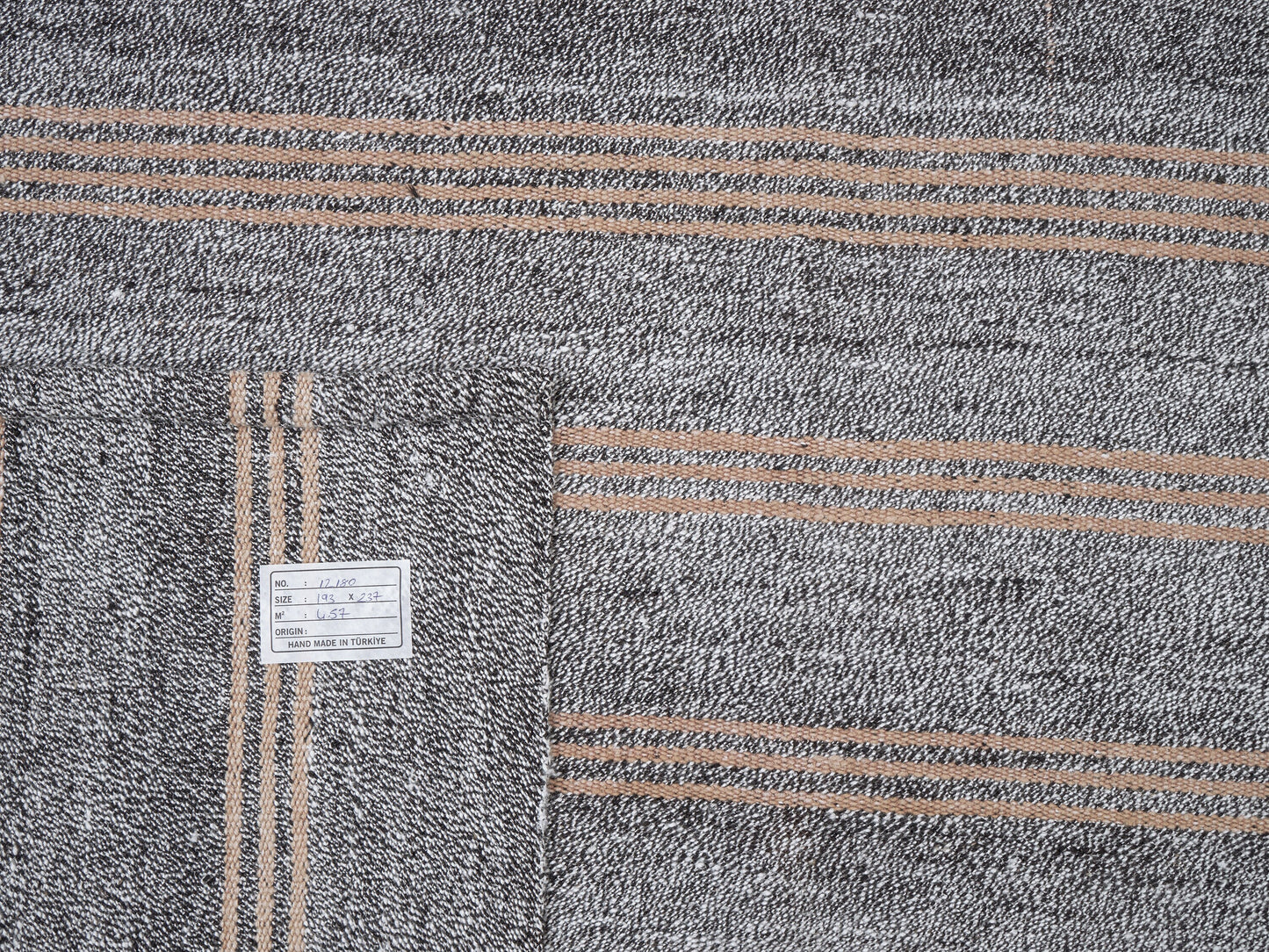 Turkish Kilim, Vintage Kilim, Handmade Antique Kilim Rug, Area Striped Kilim Rug, Bedroom Rug, Scandinavian Rug, Kilim Rug 6x8, 12180