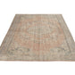 Carpet Rug, Turkish Rug, Vintage Rug, Oushak Rug, Handmade Rug, Area Rug, Neutral Rug, Scandinavian Rug, Turkish Carpet, Rug 6x8, 12144
