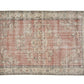 Turkish Vintage Rug, Handmade Area Rug, Oushak Antique Rug, Neutral Muted Rug, Bedroom Rug, Turkey Rug, Rug 6x8, Vintage Carpet, 12145