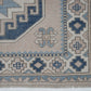 Oushak Vintage Rug, Turkish Handmade Rug, Area Eclectic Rug, Office Rug, Carpet Rug, Turkish Carpet, Turkey Rug, Rug 5x7, 12434