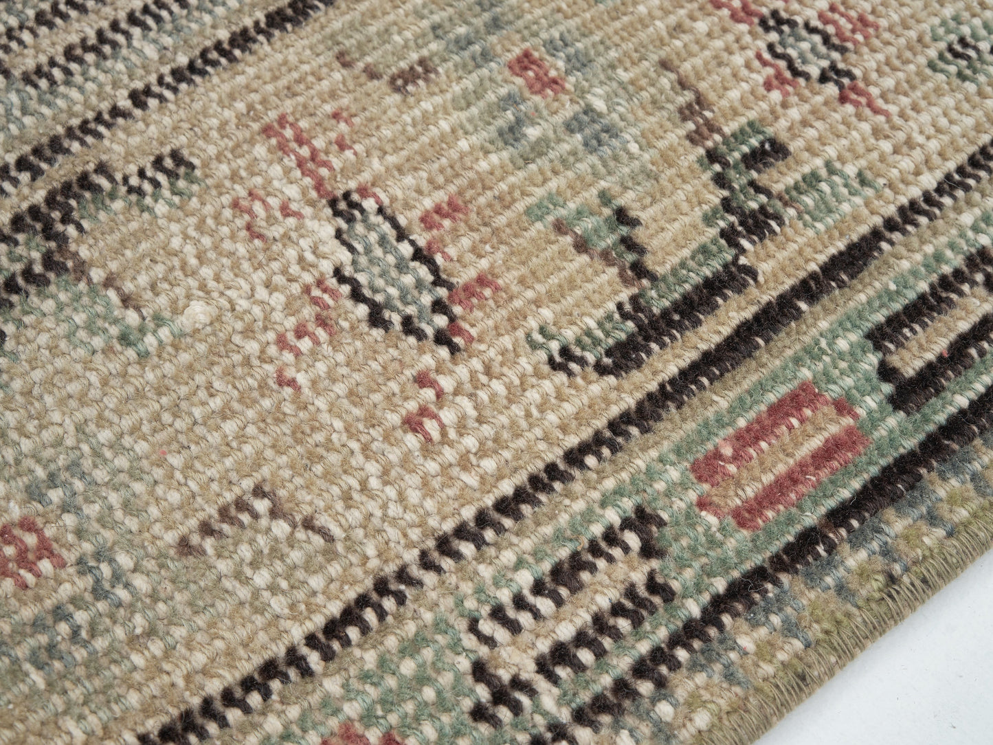 Turkish Vintage Rug, Handmade Area Rug, Oushak Antique Rug, Neutral Muted Rug, Bedroom Rug, Turkey Rug, Rug 6x8, Vintage Carpet, 12145