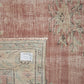 Turkish Vintage Rug, Handmade Area Rug, Oushak Antique Rug, Neutral Muted Rug, Bedroom Rug, Turkey Rug, Rug 6x8, Vintage Carpet, 12145