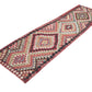 Vintage Oushak Runner Rug, Turkish Handmade Runner Rug, Anatolia Rug, Kilim Runner Rug, Kitchen Runner, Bohemian Rug, Runner Rug 3x10, 11277