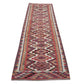 Vintage Handmade Runner Rug, Turkish Antique Runner Rug, Oushak Eclectic Runner Rug, Anatolia Rug, Hallway Runner, Runner Rug 3x11, 11390