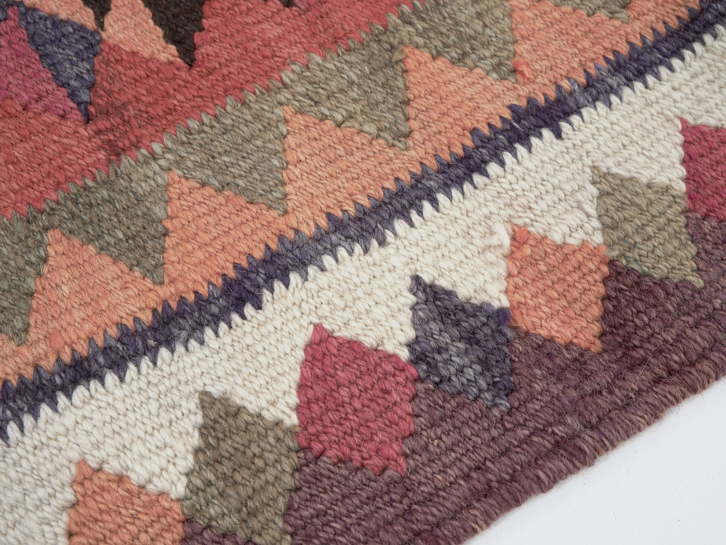 Vintage Handmade Runner Rug, Turkish Antique Runner Rug, Oushak Eclectic Runner Rug, Anatolia Rug, Hallway Runner, Runner Rug 3x11, 11390
