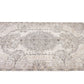 Primitive Rug, Oushak Handmade Rug, Area Faded Rug, Turkish Antique Rustic Rug, Wool Rug, Vintage Muted Rug, Kid Room Rug, Rug 5x9, 10356