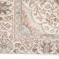 Oushak Rug, Turkish Vintage Rug, Handmade Unique Faded Rug, Neutral Area Floor Rug, Scandinavian Rug, Kid Room Rug, Rug 6x9, 10351