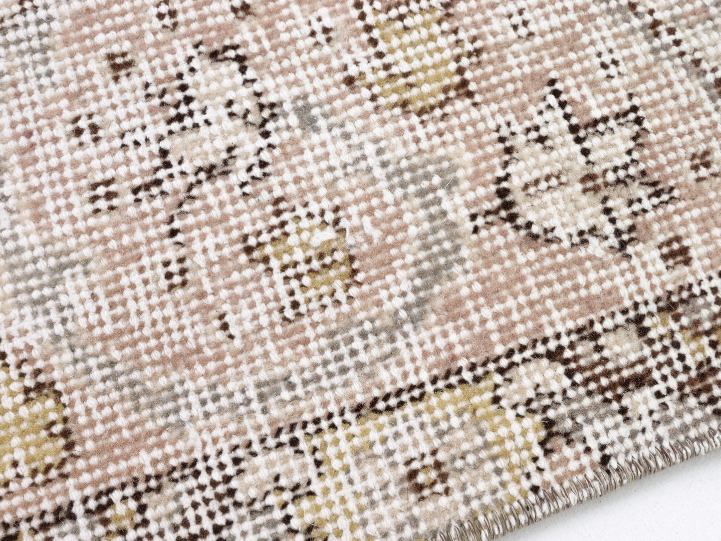 Primitive Rug, Oushak Handmade Rug, Area Faded Rug, Turkish Antique Rustic Rug, Wool Rug, Vintage Muted Rug, Kid Room Rug, Rug 5x9, 10356