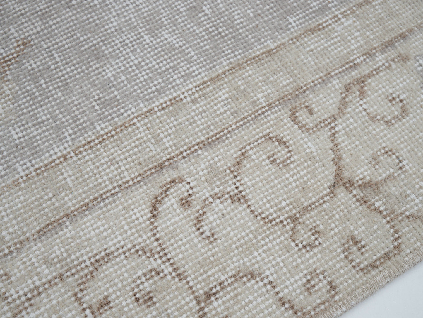 Turkish Rug, Handmade Area Rug, Oushak Rug, Neutral Muted Rug, Turkey Rug, Carpet Rug, Kid Room Rug, Vintage Unique Rug, Rug 5x8, 12411