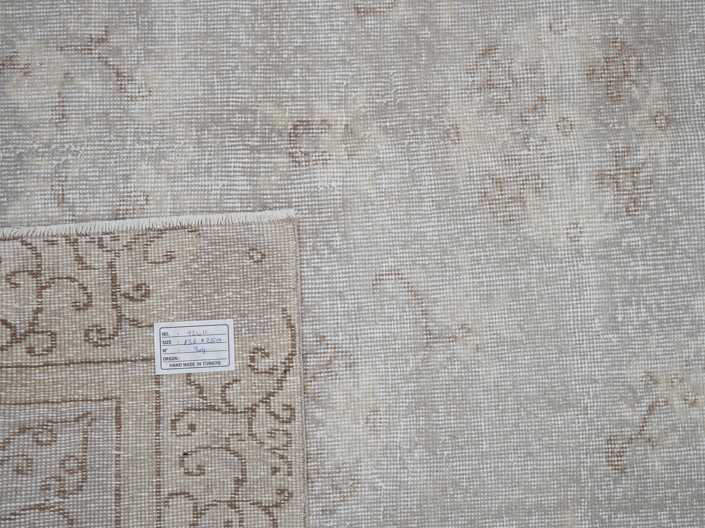 Turkish Rug, Handmade Area Rug, Oushak Rug, Neutral Muted Rug, Turkey Rug, Carpet Rug, Kid Room Rug, Vintage Unique Rug, Rug 5x8, 12411