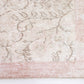 Primitive Rug, Oushak Handmade Rug, Area Faded Rug, Turkish Antique Rustic Rug, Wool Rug, Vintage Muted Rug, Kid Room Rug, Rug 5x9, 10356