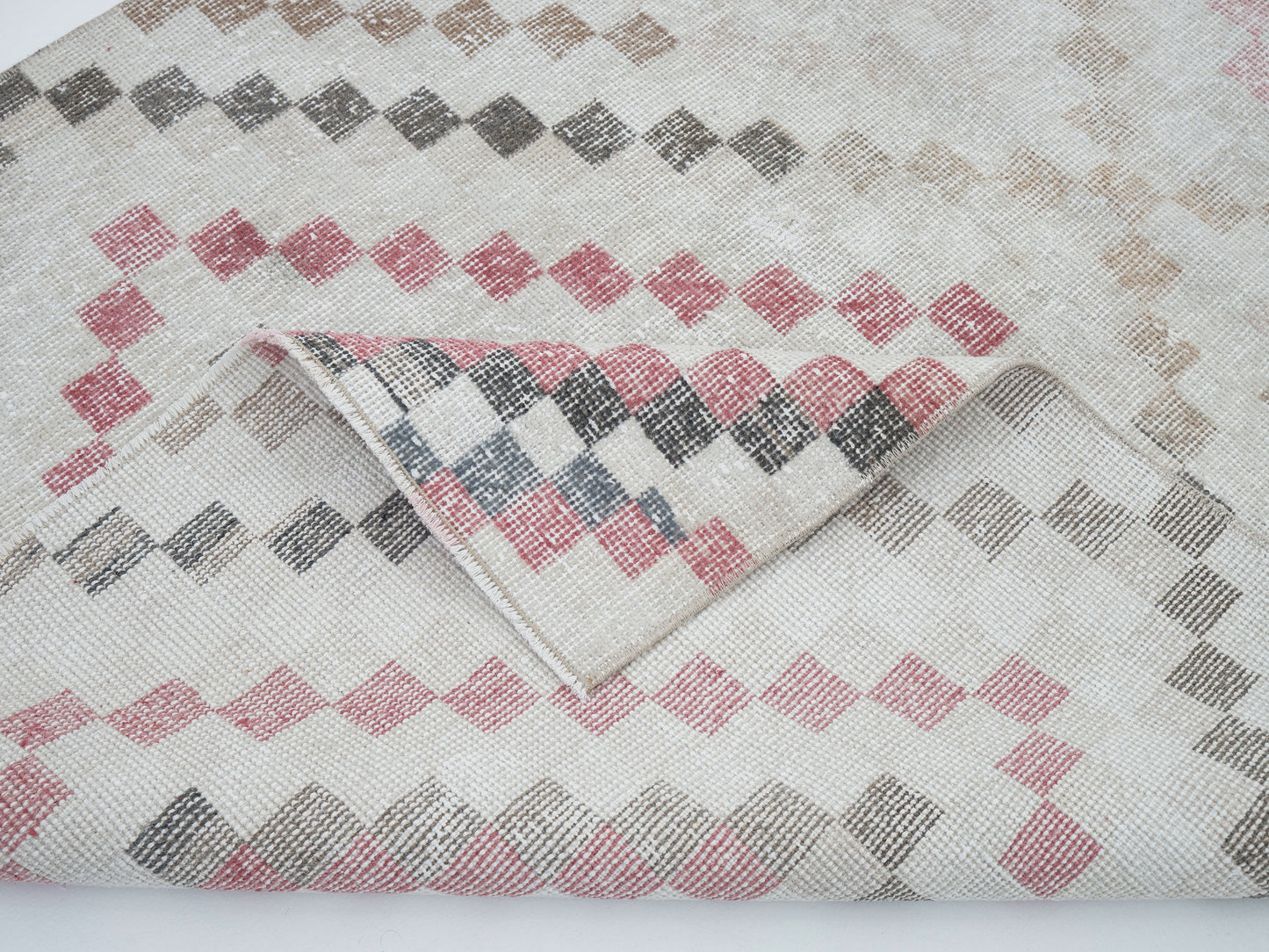 Turkish Area Rug, Oushak Handmade Rug, Vintage Unique Rug, Bedroom Rug, Carpet Rug, Vintage Carpet, Rug 4x6, Contemporary Decor, 12441