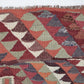 Runner Rug 3x9, Turkish Vintage Runner Rug, Handmade Antique Runner Rug, Oushak Eclectic Runner Rug, Hallway Runner, Kilim Runner Rug, 11294