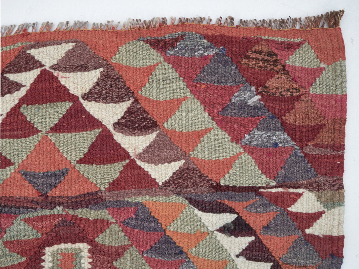 Runner Rug 3x9, Turkish Vintage Runner Rug, Handmade Antique Runner Rug, Oushak Eclectic Runner Rug, Hallway Runner, Kilim Runner Rug, 11294