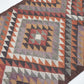 Vintage Oushak Runner Rug, Turkish Handmade Runner Rug, Entryway Rug, Bohemian Rug, Runner Rug 3x12, Anatolia Rug, Kilim Runner Rug, 11295