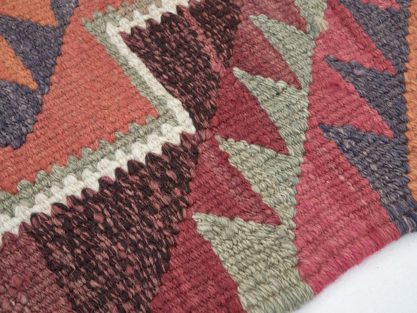 Runner Rug 3x9, Turkish Vintage Runner Rug, Handmade Antique Runner Rug, Oushak Eclectic Runner Rug, Hallway Runner, Kilim Runner Rug, 11294