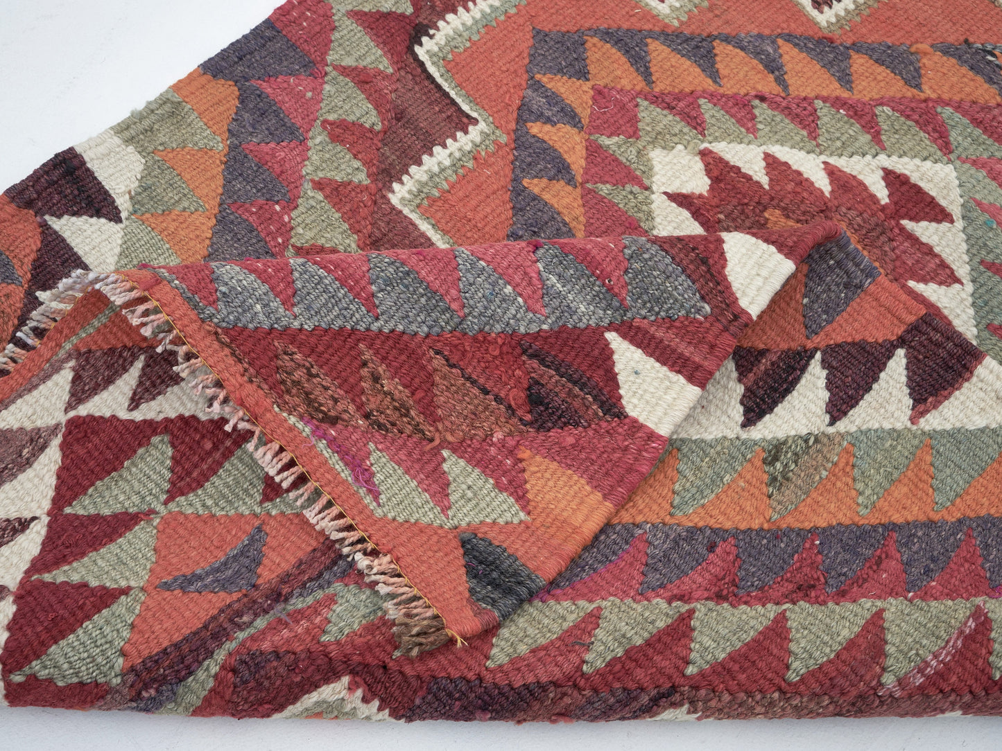 Runner Rug 3x9, Turkish Vintage Runner Rug, Handmade Antique Runner Rug, Oushak Eclectic Runner Rug, Hallway Runner, Kilim Runner Rug, 11294