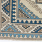 Bohemian Rug, Turkish Oushak Eclectic Rug, Living Room Rug, Handmade Vintage Antique Rug, Area Faded Rug, Neutral Floor Rug, Rug 5x8, 9502